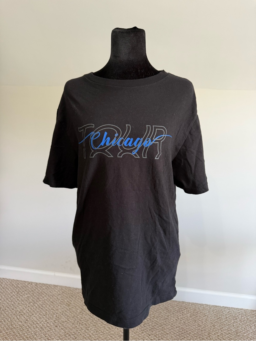 BTS Map of the Soul Tour Chicago City Edition Official T-Shirt L